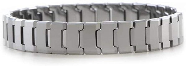 Men's Polished Tungsten 11mm Link Bracelet, 8.5 Inches