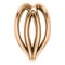 Negative Space Ring, 14k Rose Gold, Size 8