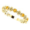 Genuine Citrine Beaded Ring, 14k Yellow Gold