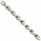 Men's Stainless Steel 10mm Black IP, Black Diamond Link Bracelet, 8.5 Inches (.50 Ctw)