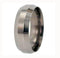 Flat Top Designed with Beveled Edge 9mm Comfort Fit Matte Titanium Band