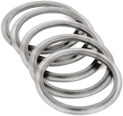 Modern Stack Rings 1mm Comfort Fit Brushed Titanium Band, Size 5.75