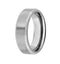 Men's Satin Titanium 7mm Comfort-Fit Band