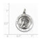 Sterling Silver Antiqued Our Lady Of Mount Carmel Medal (24X18MM)