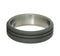 Sandblasted Titanium 8mm Comfort-Fit Wedding Ring, Size 10