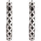 Pierced Style J-Hoop Earrings, Rhodium-Plated 14k White Gold 19.5x4.5mm