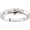 Girl's Heart Cross Signet Ring, Sterling Silver, Size 4