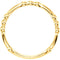 Dot-Dot-Dot-Dash Stacking 2.5mm 14k Yellow Gold Ring