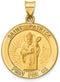 14k Yellow Gold St. Patrick Medal Pendant (25X23MM)