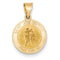 14k Yellow Gold St. John Baptist Medal Pendant (16X15MM)