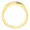 3 Row Negative Space Ring, 14k Yellow Gold