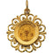 14k Yellow Gold Holy Communion Medal (20x18.5 MM)