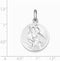 Sterling Silver St. Christopher Medal (35X25MM)