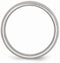 Brushed Stainless Steel 6mm Concave Comfort-Fit Band, Size 7.5