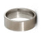 Flat Profile Solid Titanium 8mm Comfort-Fit Polished Band