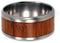 The Men's Jewelry Store (Unisex Jewelry) Marble Wood Inlay 10mm Comfort Fit Matte Titanium Wedding Band, Size 11.5