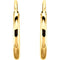 Petite Endless Hoop Earrings, 14k Yellow Gold (10mm)