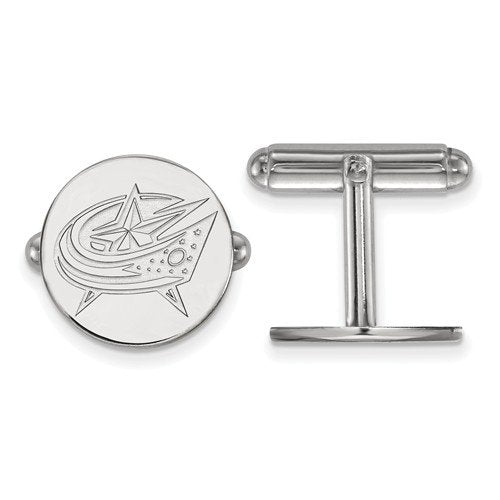 Sterling Silver, University Of New Orleans Round Cuff Links, 15MM