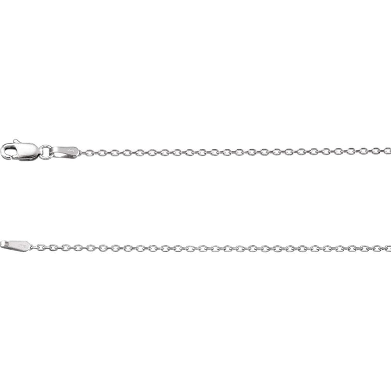 Diamond Heart 14k White Gold Pendant Necklace, 18" (1.00 Cttw)