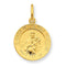 Sterling Silver and 24k Gold -plated Our Lady of Guadalupe Medal