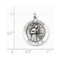 Sterling Silver Antiqued Saint Gerard Medal (25X20MM)