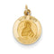 14k Yellow Gold St. Peter Medal Charm (19X12MM)