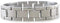 Men's Polished Titanium 13mm Bracelet, 8.5 Inches