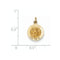 14k Yellow Gold St. Mark Medal Charm (19X12MM)