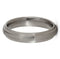 Brushed Titanium 5mm Comfort-Fit Grooved Wedding Band