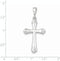 The Men's Jewelry Store 14k White Gold Passion Cross Pendant