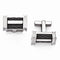 Signature Cable Collection Grey Titanium Cable Cuff Links 11X20MM