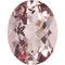 Diamond and Morganite Two-Stone Halo-Style Ring, 14k Yellow Gold (.16 Ctw, G-H Color, I1 Clarity), Size 7.5