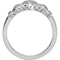 14k White Gold Youth Teen Claddagh Celtic Ring, Size 5