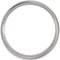 6mm Titanium Diamond Flat Comfort Fit Ring Sizes 8 to 13