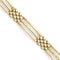 Men's Polished 14k Yellow Gold 8.75mm Link Bracelet, 8.25"