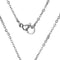 Men's Two-Tone, Black Ion Plated Cross with Braided Wire Pendant Necklace , Stainless Steel, 24"