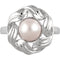 White Freshwater Cultured Pearl Ring, 14k White Gold, Size 7 (8MM)