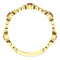 Ruby and Diamond Vintage-Style Ring, 14k Yellow Gold, Size 7