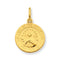 Sterling Silver and 24k Gold -plated Our Lady of the Assumption Medal