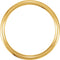 6.5mm 14k Yellow Gold Euro-Style Light Comfort-Fit Band, Sizes 4 to 14