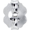 Charles & Colvard Forever Brilliant 8MM Moissanite Solitaire Earrings, Rhodium-Plated 14k White Gold