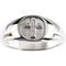 Men's 'The Rugged Cross' Chastity Ring, Rhodium-Plated 10k White Gold 10.5mm, Size 11