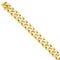 Men's Polished 14k Yellow Gold 16.15mm Link Bracelet, 9"