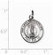 Sterling Silver Our Lady of Guadalupe Medal (25X17MM)