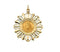 14k Yellow Gold St. Christopher Medal (30x26 MM)