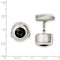 Stainless Steel Functional Compass Round Cuff Links, 12MM