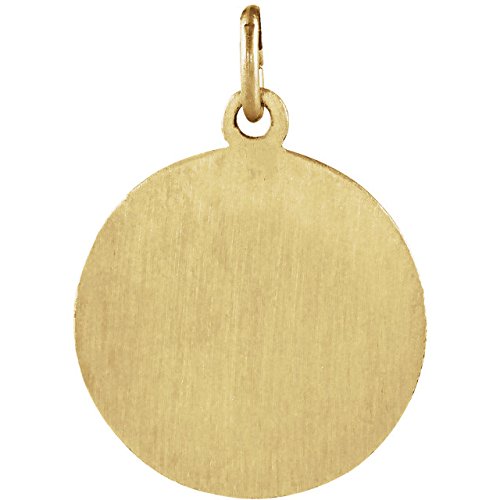 14k Yellow Gold St. Martha Medal (14.75MM)