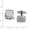 Stainless Steel Square Brushed Cuff Links, 15X16MM