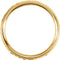 7.5mm 14k Yellow Gold Fancy Carved Band Sizes 4 to 14