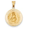 14k Yellow Gold St. Peregrine Medal Pendant (21X19MM)